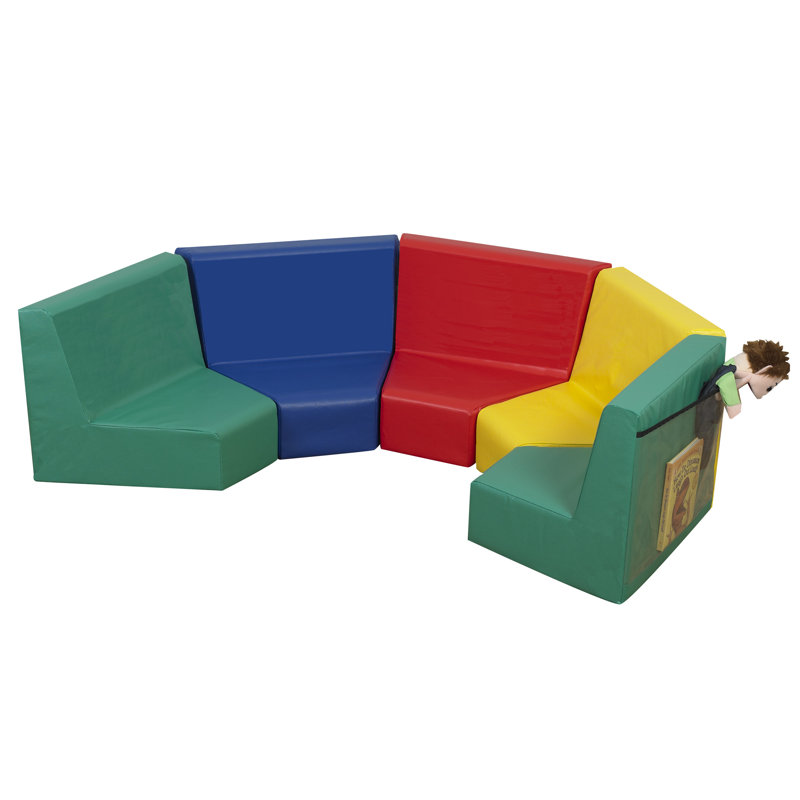 Children's Factory Primary Kids Seating Modular Set & Reviews Wayfair